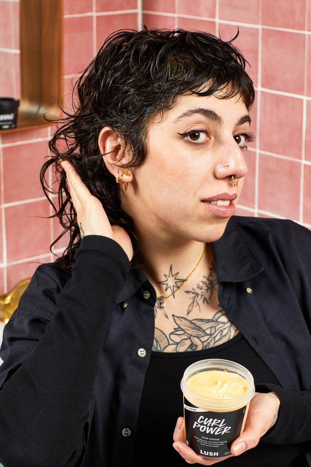 Curl Power | Hair Smoothing & Curl Defining Cream