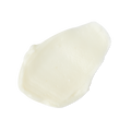 Banana. A neatly smudged swatch of thick, creamy, ivory-coloured hair conditioner.